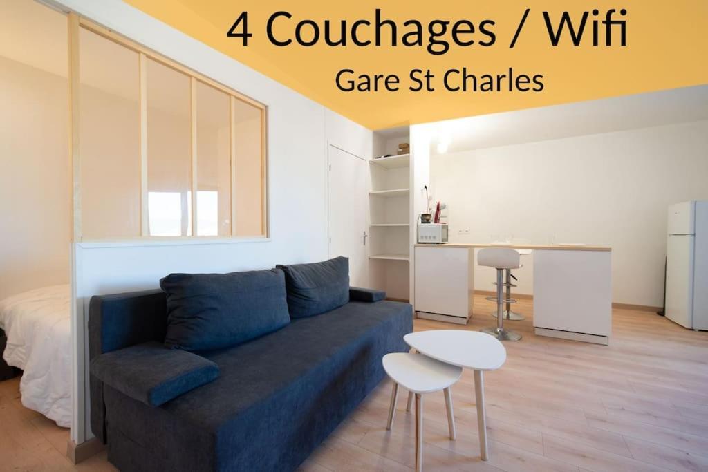 Fully Equipped Apartment 2 To 4 People St Charles Marseille Luaran gambar